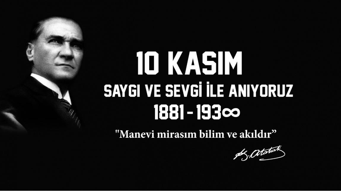 10 Kasım Atatürk'ü Anma Günü